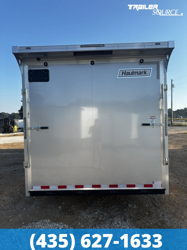 8.5x28 Haulmark Transport 7'6" Interior 12K Tandem Axle Enclosed Cargo