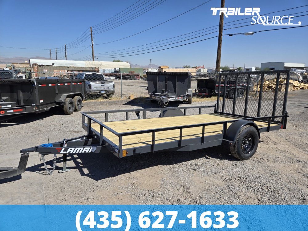 7x14 Lamar UC Single Axle Utility