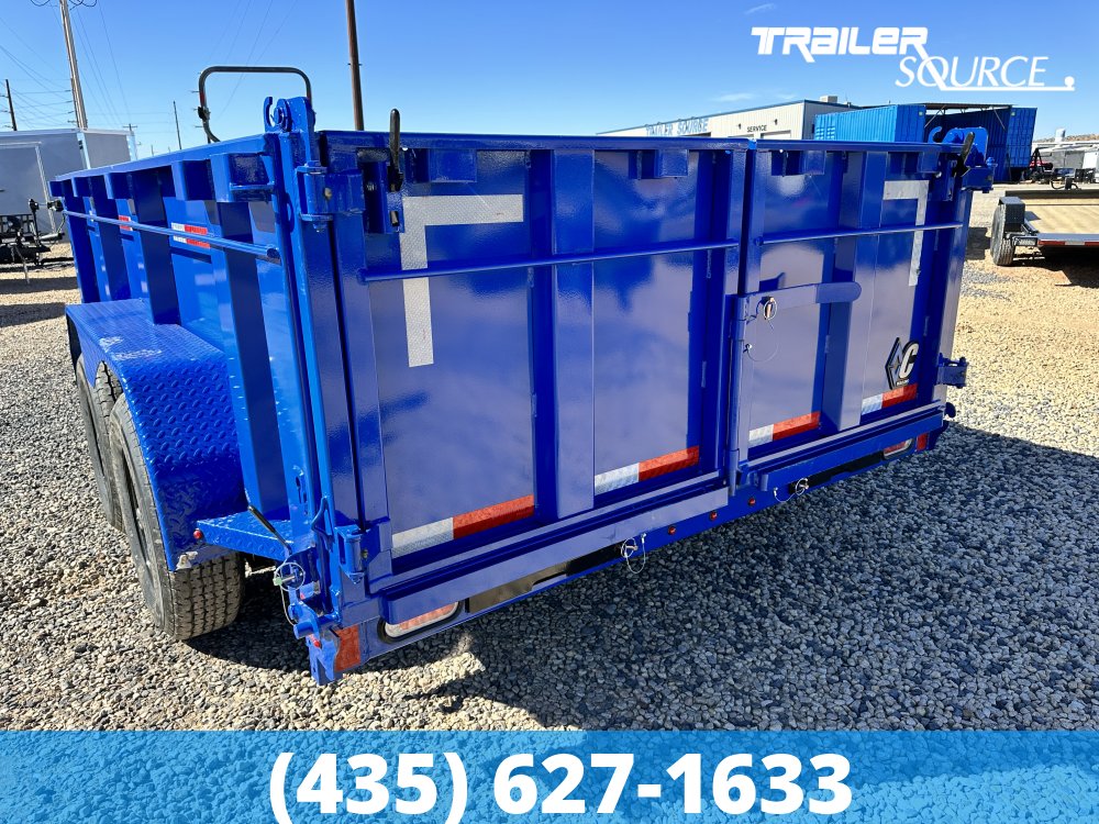 6.5x12 Diamond C MDT Medium Duty Telescopic Dump 10K 24" Sides Dump