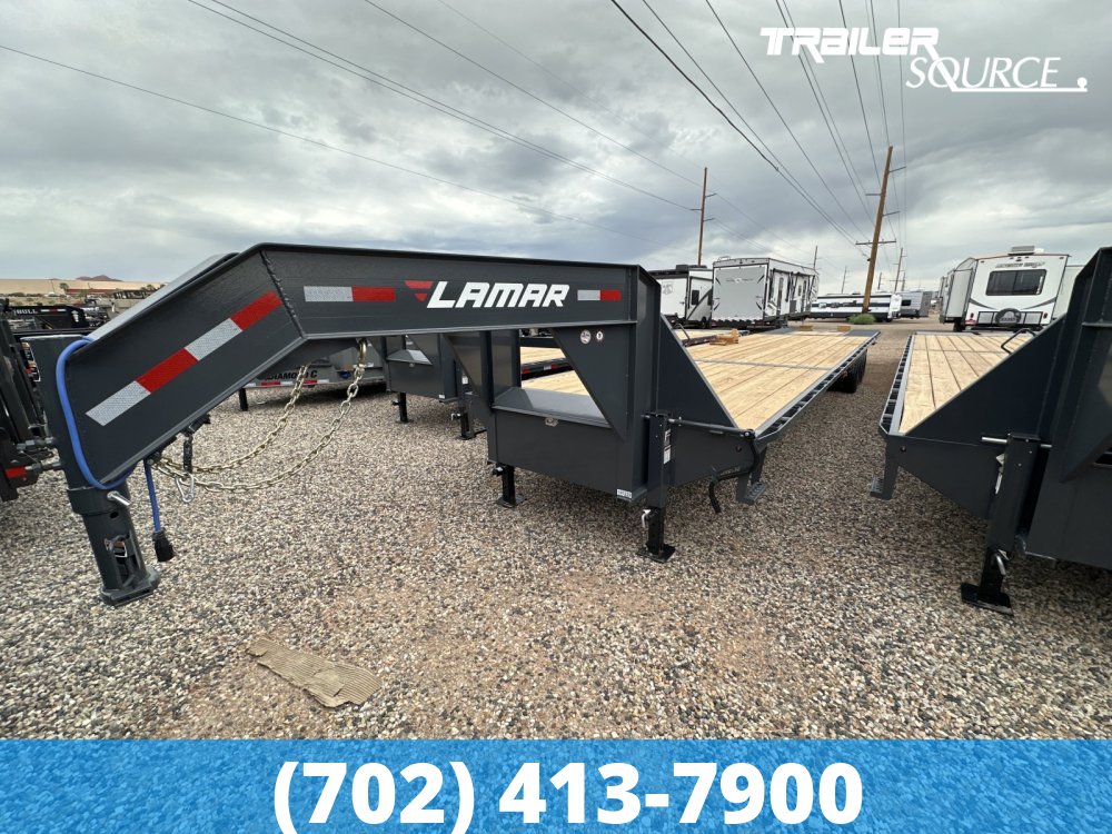 8.5x40 Lamar FD Gooseneck Hydraulic Dovetail 12k axles 25.9K