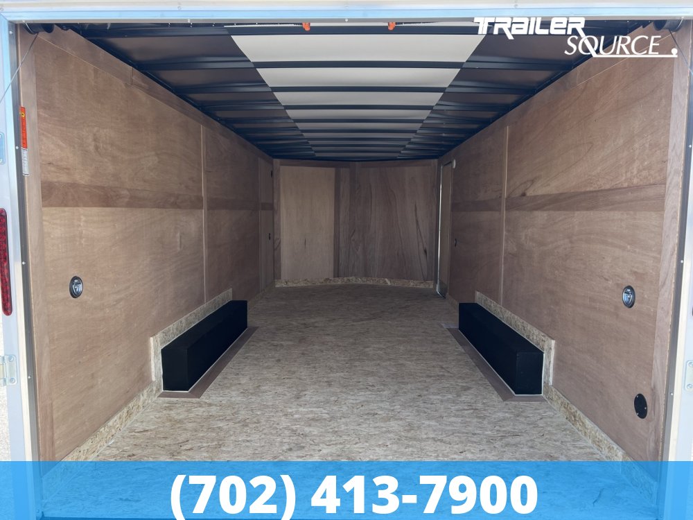 8.5x20 Wells Cargo FastTrac 6'6" Interior 7K Tandem Axle Enclosed Cargo