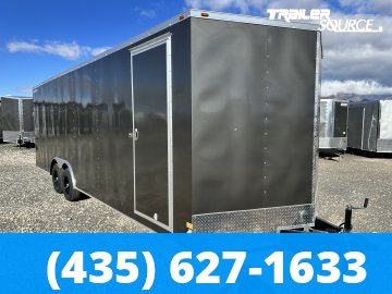 8.5x24 Wells Cargo Fast Trac Deluxe 7'0" Interior 10K Tandem Axle Enclosed Cargo