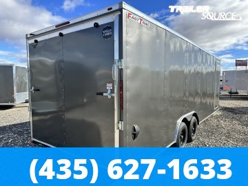 8.5x24 Wells Cargo Fast Trac Deluxe 7'0" Interior 10K Tandem Axle Enclosed Cargo