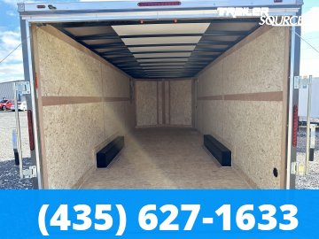 8.5x24 Wells Cargo Fast Trac Deluxe 7'0" Interior 10K Tandem Axle Enclosed Cargo