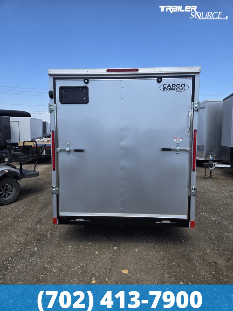 6x12 Cargo Express EX Series DLX 3.5K Single Axle Enclosed Cargo