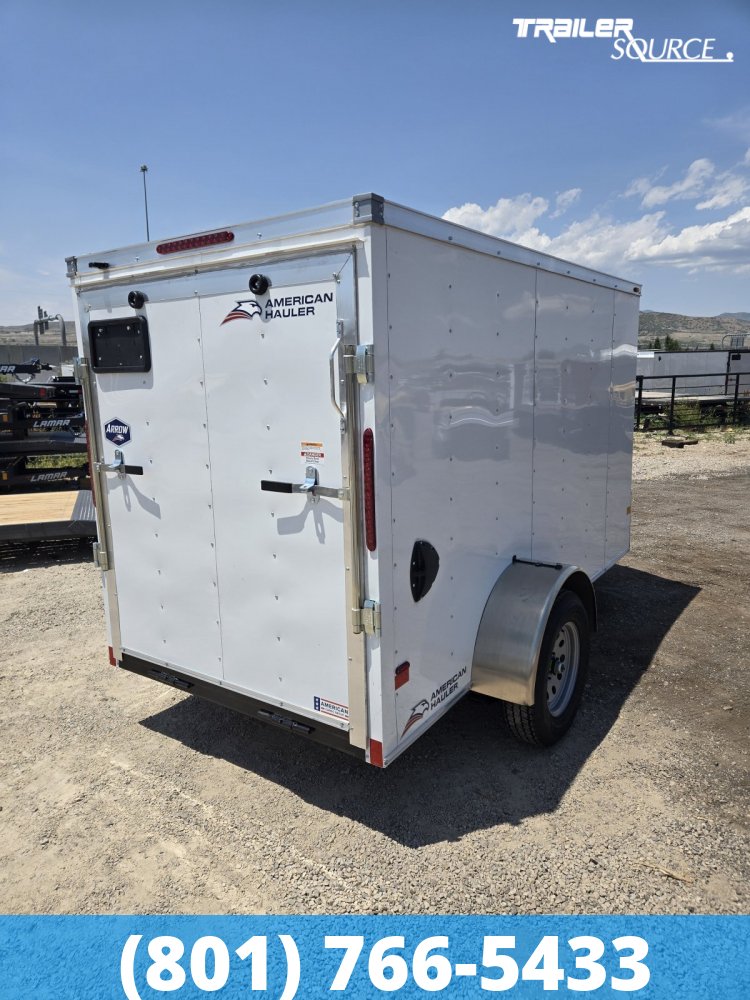 5x10 American Hauler Arrow Single Axle Enclosed Cargo