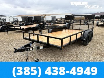 7x14 Built MAX Series Tandem Axle Utility