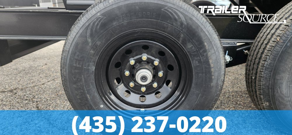 7x14 IronBull DTB 48" Sides 14K Dump Trailer