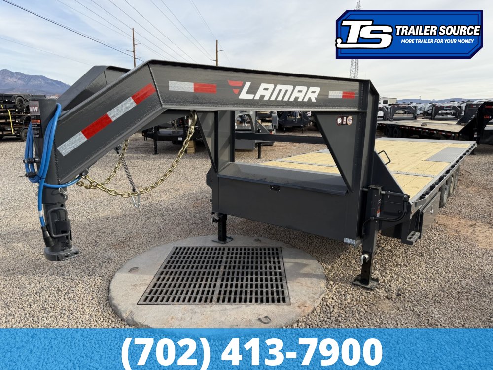 8.5x26 Lamar FA Gooseneck Deckover Tilt