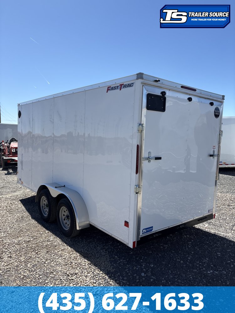 7x16 Wells Cargo Fast Trac Deluxe Enclosed Cargo Trailer - 7'0" Interior - 7K GVWR -
