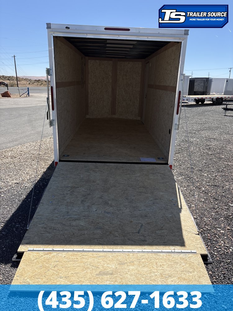 7x16 Wells Cargo Fast Trac Deluxe Enclosed Cargo Trailer - 7'0" Interior - 7K GVWR -