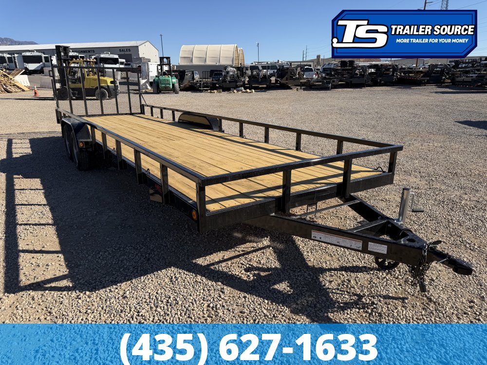 2026 Echo 7x26 7K Tandem Axle Utility Trailer