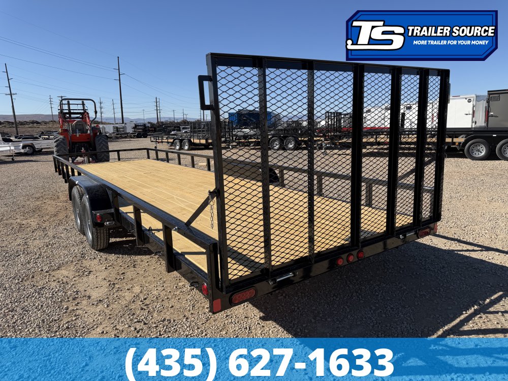 2026 Echo 7x26 7K Tandem Axle Utility Trailer