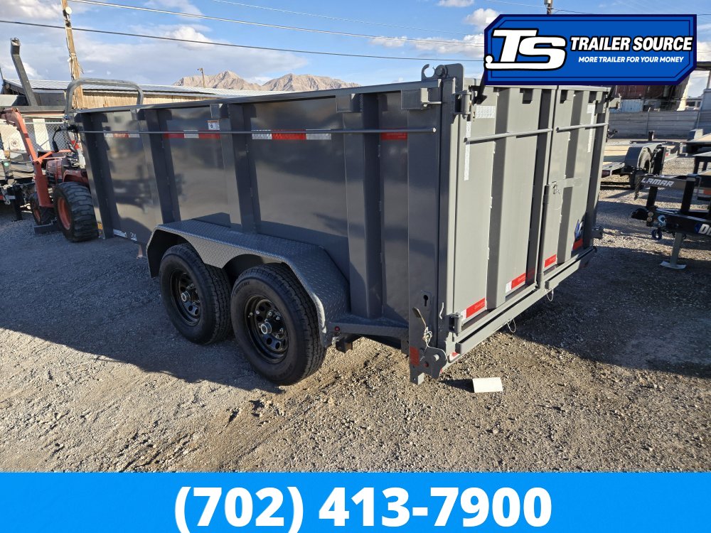 Diamond C MDT 206 6.5x12 ft Dump Trailer 44" Sides 10K GVWR