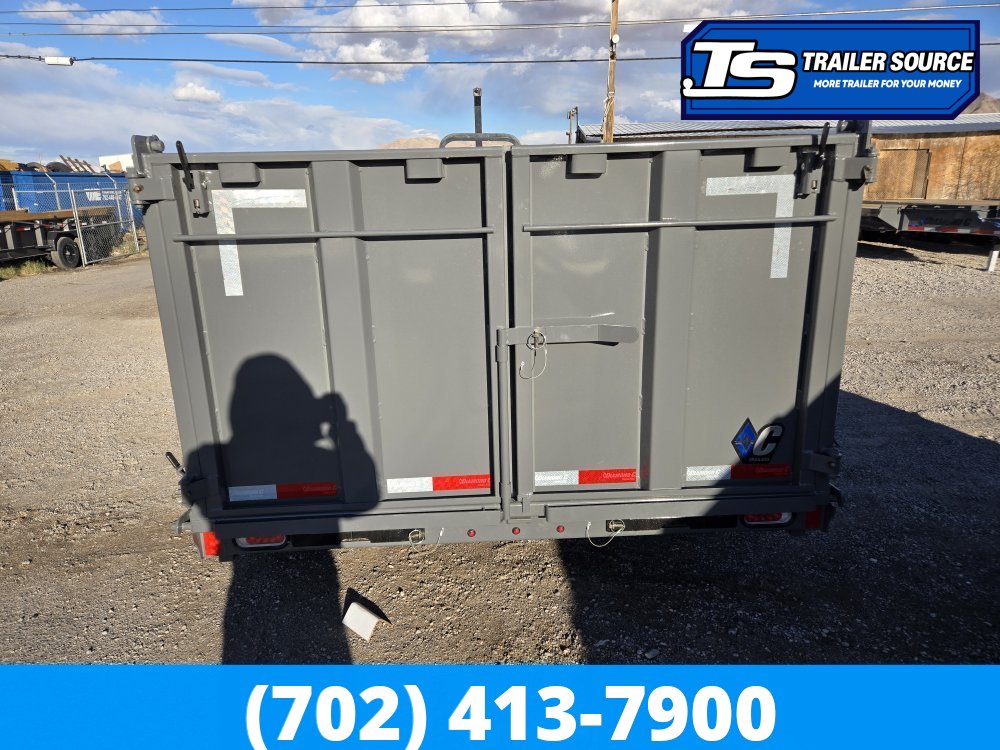 Diamond C MDT 206 6.5x12 ft Dump Trailer 44" Sides 10K GVWR