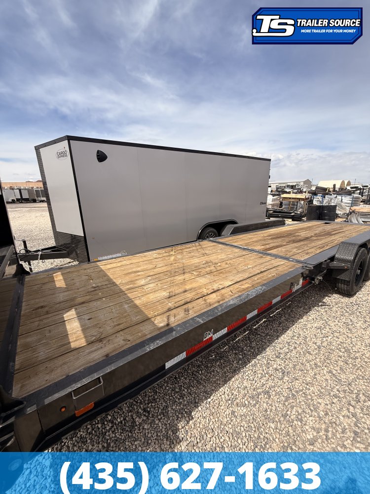7x28 Diamond C HDT-GN 307 Equipment Trailer - 24K GVWR -