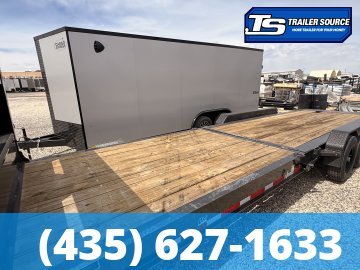 7x28 Diamond C HDT-GN 307 Equipment Trailer - 24K GVWR -