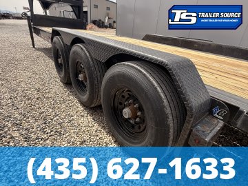 7x28 Diamond C HDT-GN 307 Equipment Trailer - 24K GVWR -