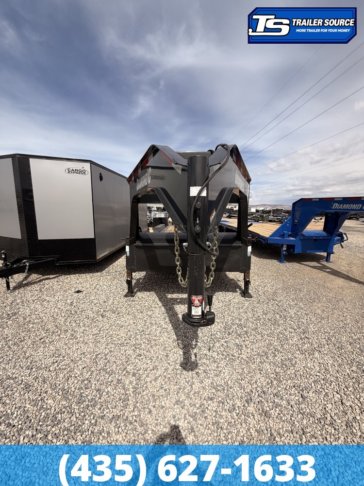 7x28 Diamond C HDT-GN 307 Equipment Trailer - 24K GVWR -