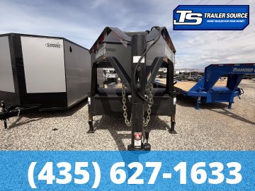 7x28 Diamond C HDT-GN 307 Equipment Trailer - 24K GVWR -