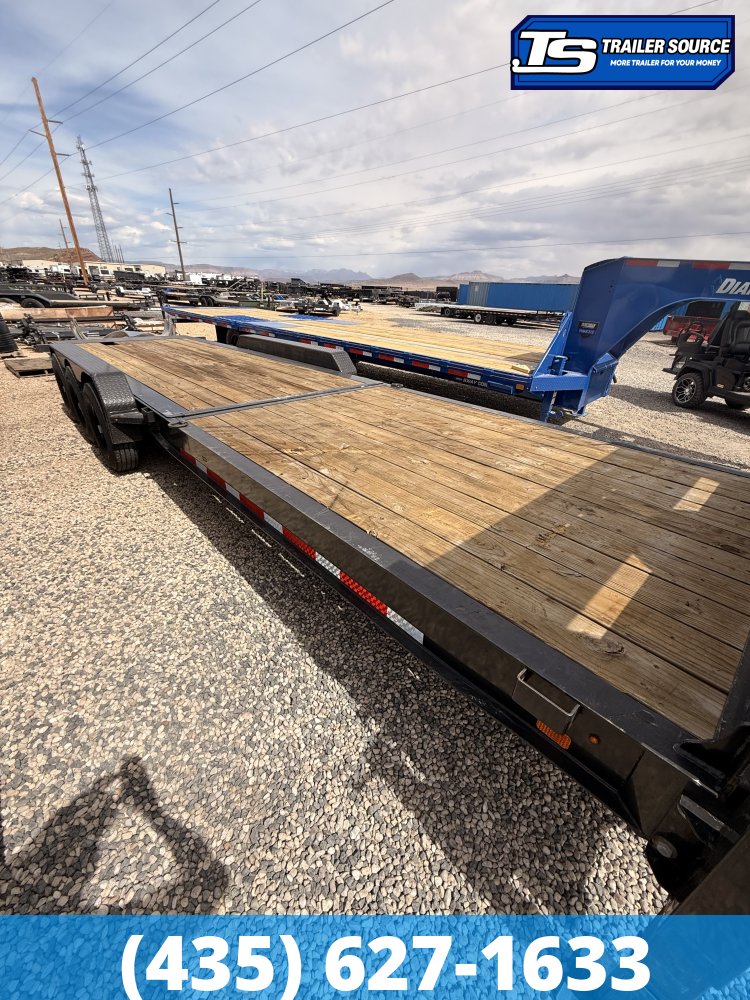 7x28 Diamond C HDT-GN 307 Equipment Trailer - 24K GVWR -