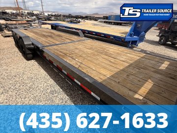 7x28 Diamond C HDT-GN 307 Equipment Trailer - 24K GVWR -
