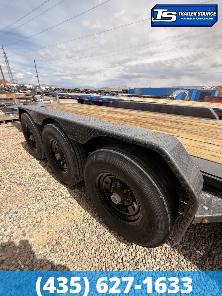 7x28 Diamond C HDT-GN 307 Equipment Trailer - 24K GVWR -