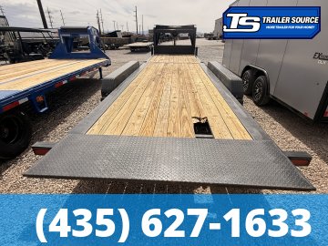 7x28 Diamond C HDT-GN 307 Equipment Trailer - 24K GVWR -