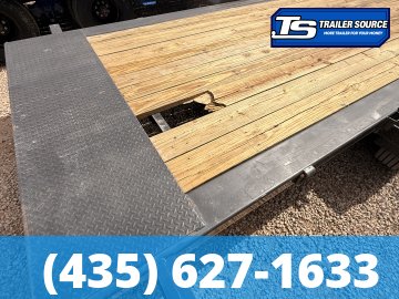 7x28 Diamond C HDT-GN 307 Equipment Trailer - 24K GVWR -