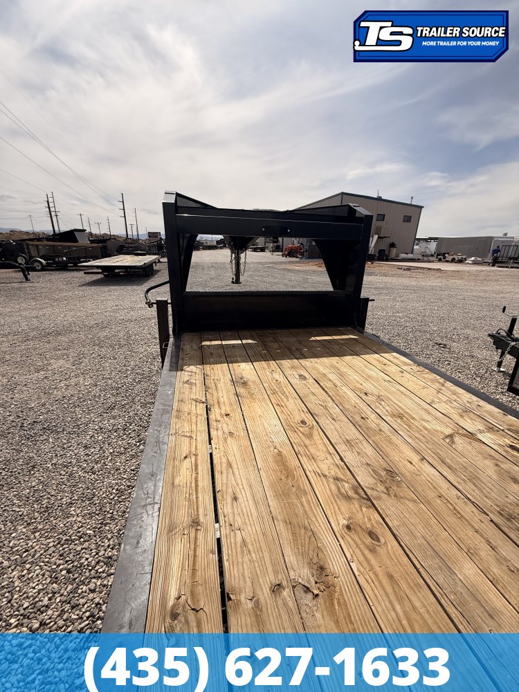 7x28 Diamond C HDT-GN 307 Equipment Trailer - 24K GVWR -