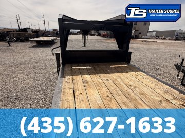 7x28 Diamond C HDT-GN 307 Equipment Trailer - 24K GVWR -