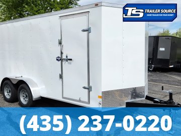 7x16 American Hauler Arrow Enclosed Cargo Trailer - 6'6" Interior - 7K GVWR -