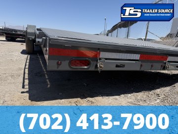 7x36 Lamar H8 Equipment Trailer - 15.7K GVWR - Tongue Box, Winch Plate