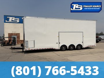 8.5x32 Haulmark Edge Stacker Enclosed Race Car Hauler Trailer - 21K GVWR -