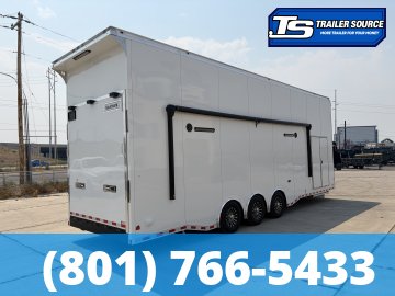 8.5x32 Haulmark Edge Stacker Enclosed Race Car Hauler Trailer - 21K GVWR -