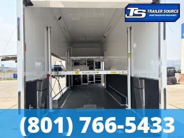 8.5x32 Haulmark Edge Stacker Enclosed Race Car Hauler Trailer - 21K GVWR -