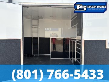 8.5x32 Haulmark Edge Stacker Enclosed Race Car Hauler Trailer - 21K GVWR -