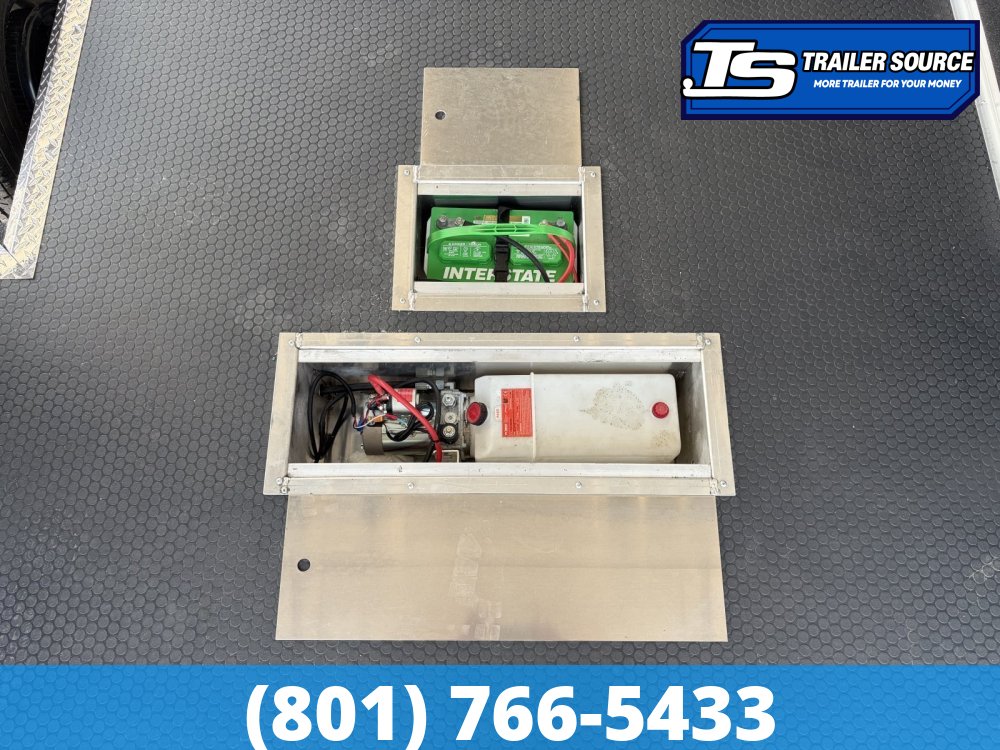 8.5x32 Haulmark Edge Stacker Enclosed Race Car Hauler Trailer - 21K GVWR -