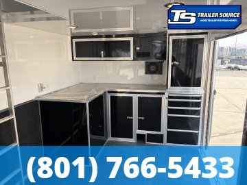 8.5x32 Haulmark Edge Stacker Enclosed Race Car Hauler Trailer - 21K GVWR -