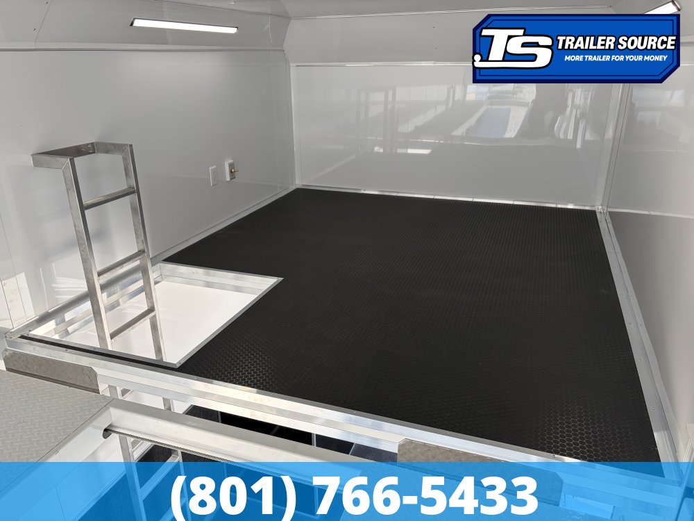 8.5x32 Haulmark Edge Stacker Enclosed Race Car Hauler Trailer - 21K GVWR -