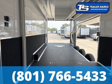 8.5x32 Haulmark Edge Stacker Enclosed Race Car Hauler Trailer - 21K GVWR -