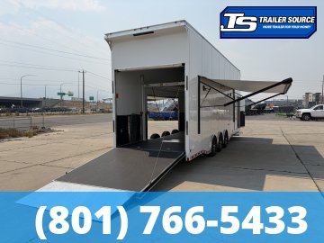 8.5x32 Haulmark Edge Stacker Enclosed Race Car Hauler Trailer - 21K GVWR -