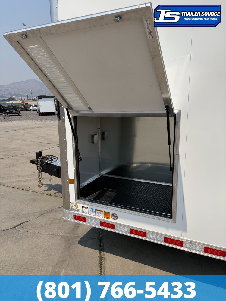 8.5x32 Haulmark Edge Stacker Enclosed Race Car Hauler Trailer - 21K GVWR -