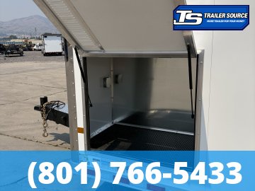 8.5x32 Haulmark Edge Stacker Enclosed Race Car Hauler Trailer - 21K GVWR -