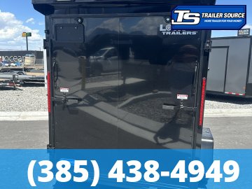 6x10 Look ST DLX Enclosed Cargo Trailer - 6'6" Interior - 3.5K GVWR - .080 PolyCor, Alloy Wheels, Black Out Package, Rear Spoiler w/ Load Lights