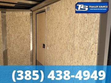 6x10 Look ST DLX Enclosed Cargo Trailer - 6'6" Interior - 3.5K GVWR - .080 PolyCor, Alloy Wheels, Black Out Package, Rear Spoiler w/ Load Lights