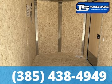 6x10 Look ST DLX Enclosed Cargo Trailer - 6'6" Interior - 3.5K GVWR - .080 PolyCor, Alloy Wheels, Black Out Package, Rear Spoiler w/ Load Lights