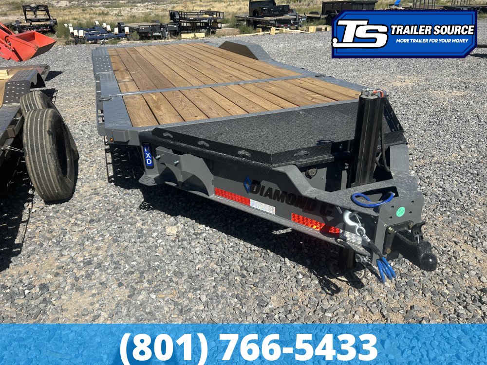 8.5x22 Diamond C HXD 208 Wide Body w/ Drive Over Fenders Tilt