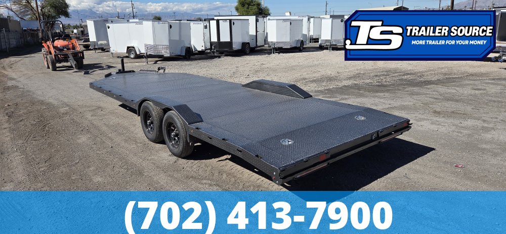 7x22 Diamond C GTF 206 Flatbed Car Hauler