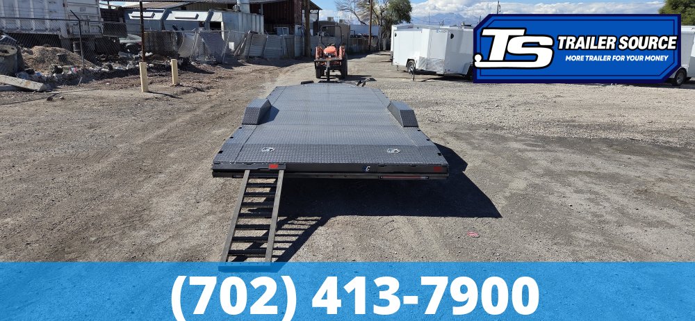 7x22 Diamond C GTF 206 Flatbed Car Hauler